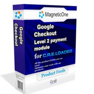 CRE Loaded Google Checkout Level 2 payment module screenshot